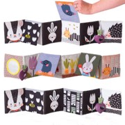 Taf Toys ספר פעילות רך דו צדדי, גינה אורבנית